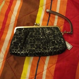 Coach wristlet